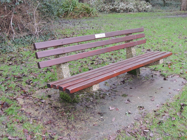 Fred's Memorial Bench
